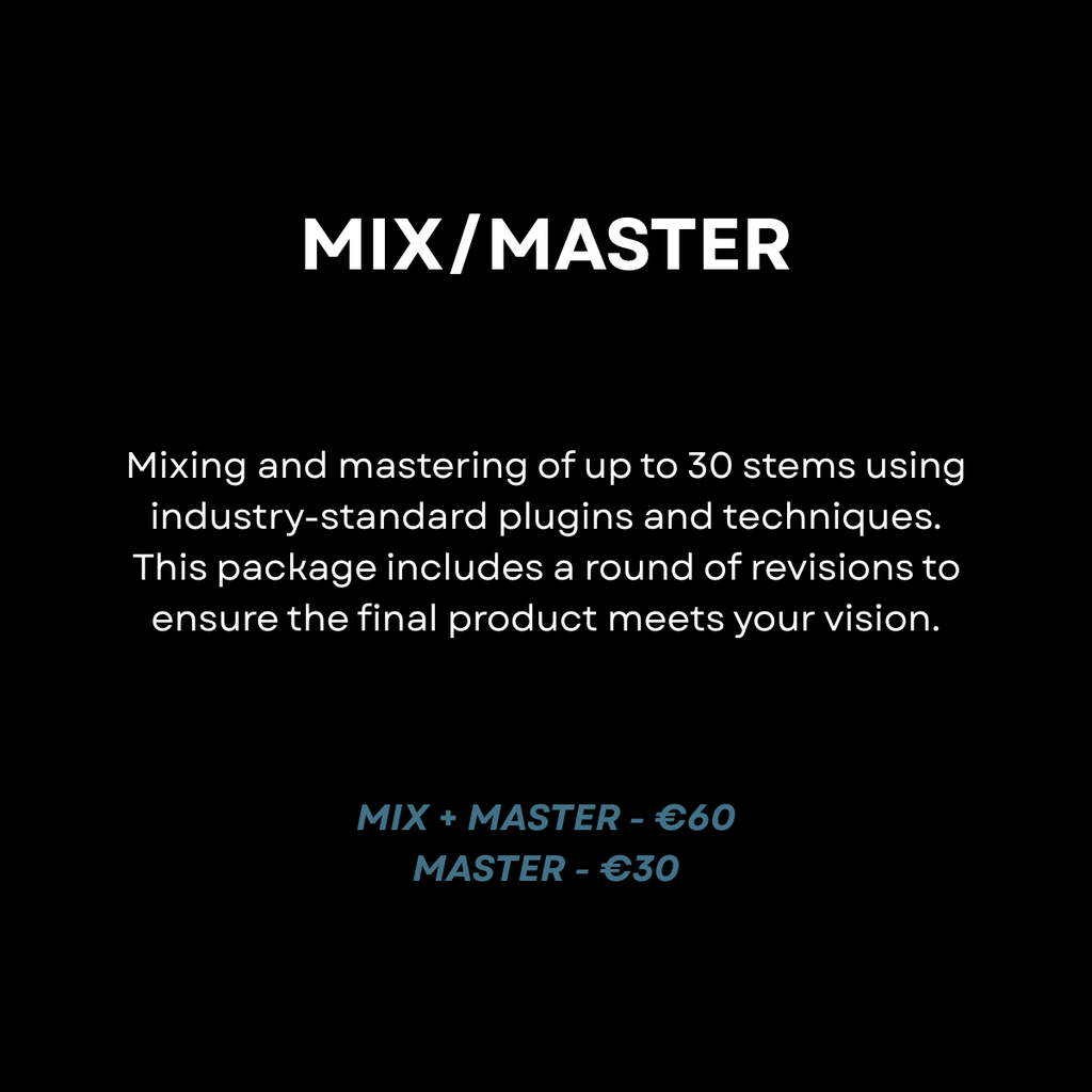 Mixing/Mastering Services