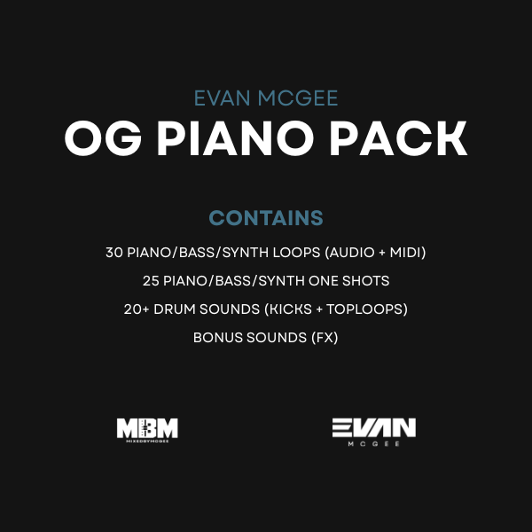 OG PIANOS – Evan McGee Signature Sample Pack